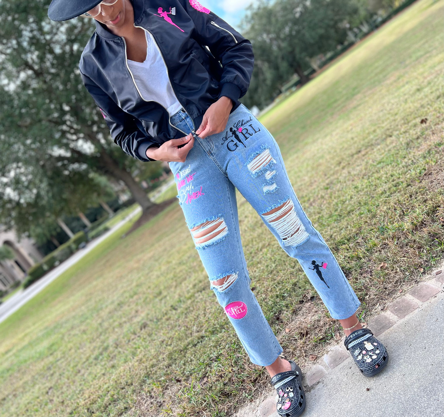 ACG High Waist Logo Jeans