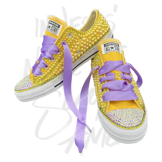 Custom Bling Low-Top Converse