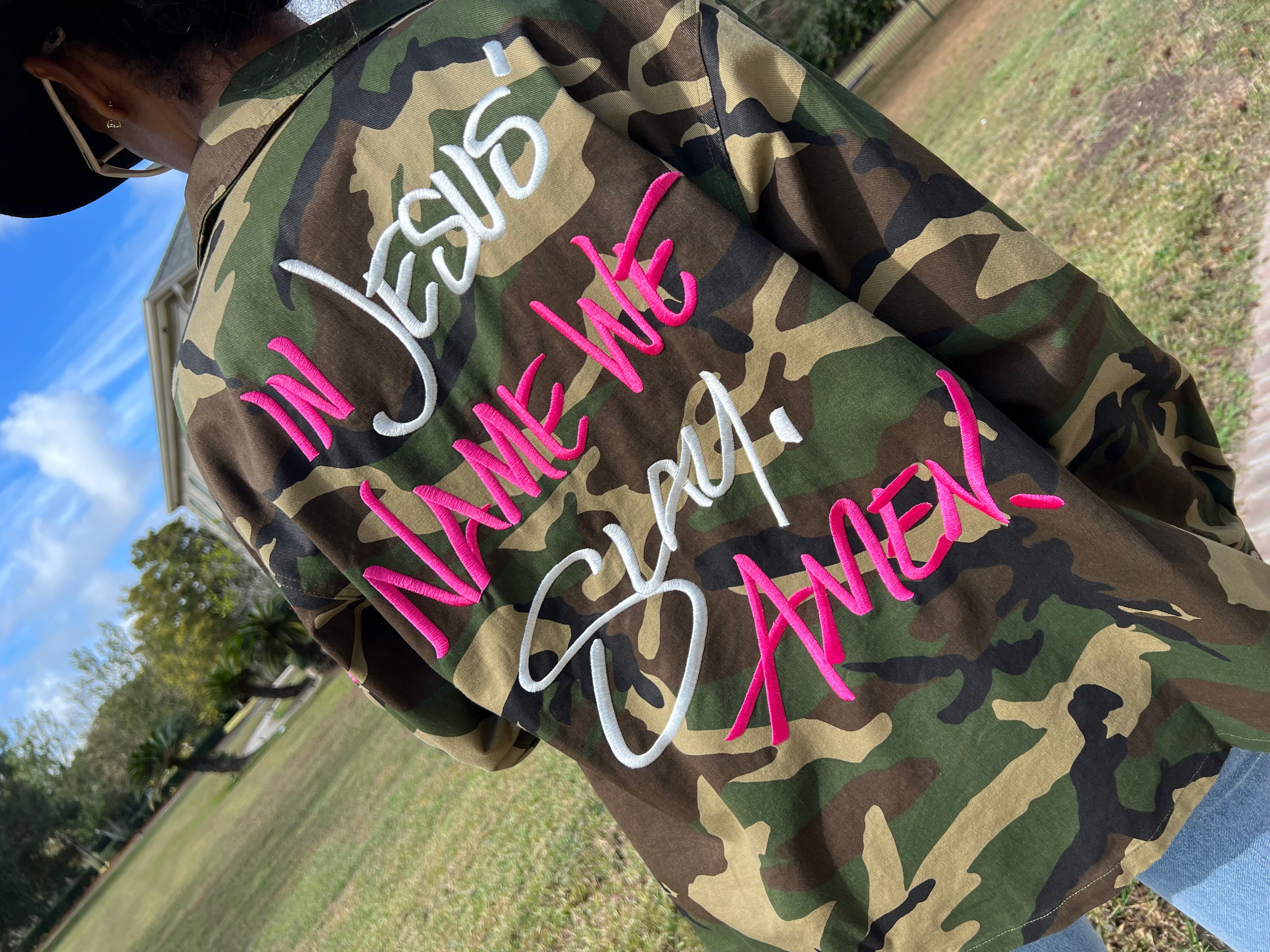 IJNWSA Camouflage Jacket – A Church Girl